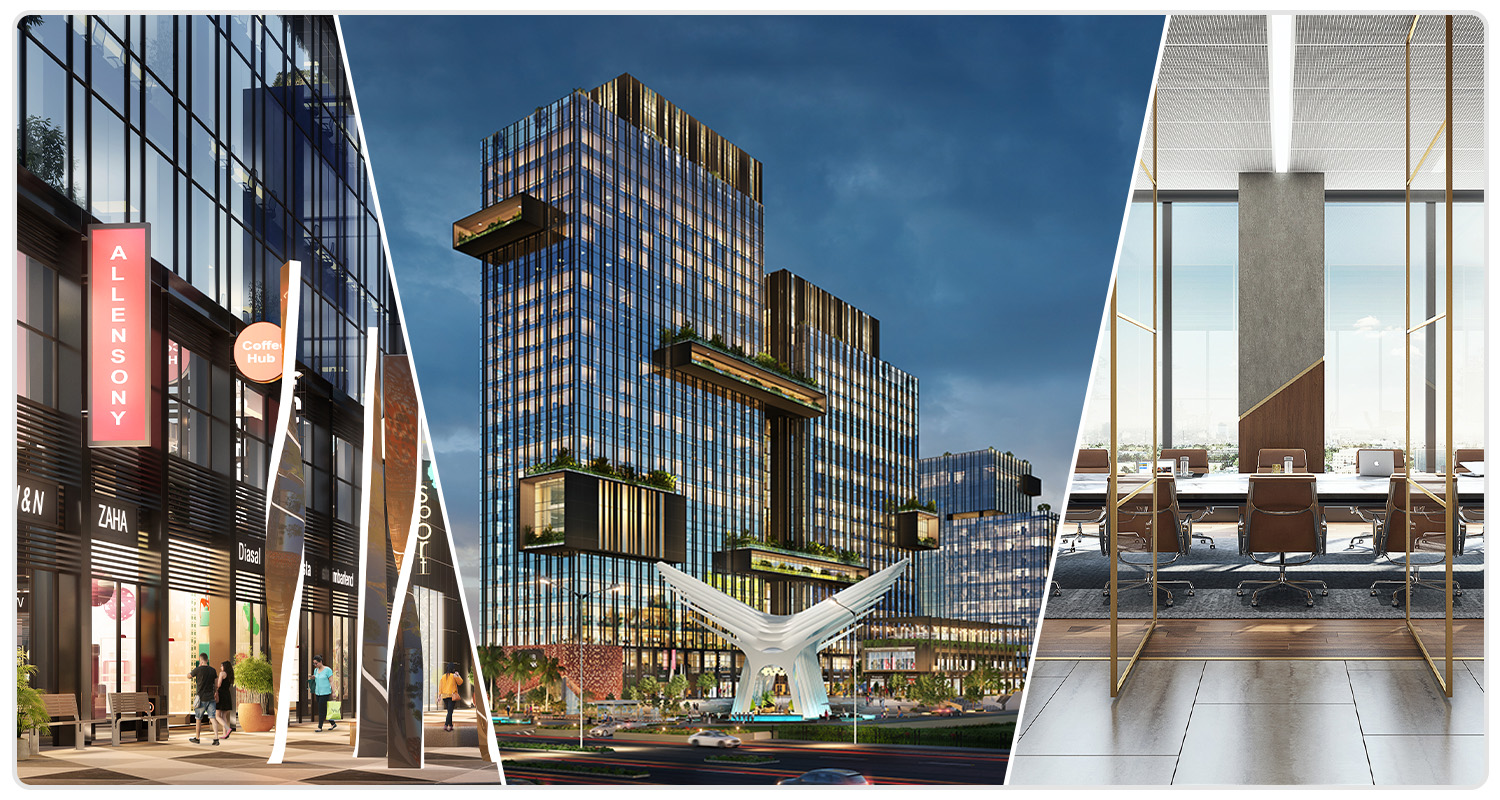 GYGY Mentis - Office & Retail Space in Noida Expressway